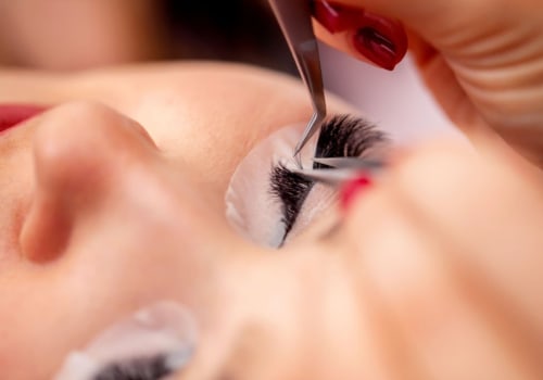 How many lashes fall out after extensions?