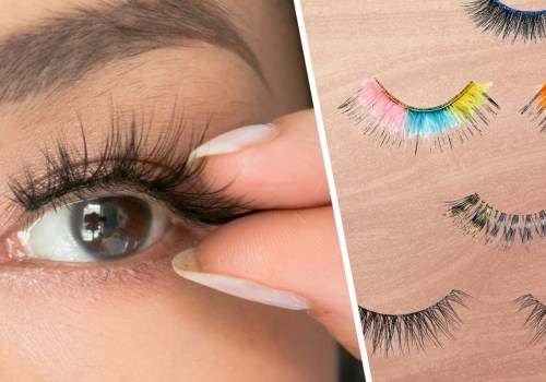 What are the different types of false eyelashes?