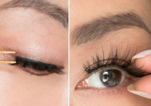 Do you glue lash extensions to skin or lashes?
